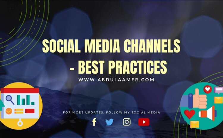 social media channels best practices 2023